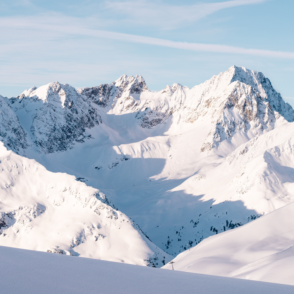 Verschneite Alpen im Winter | © Stefan Leitner